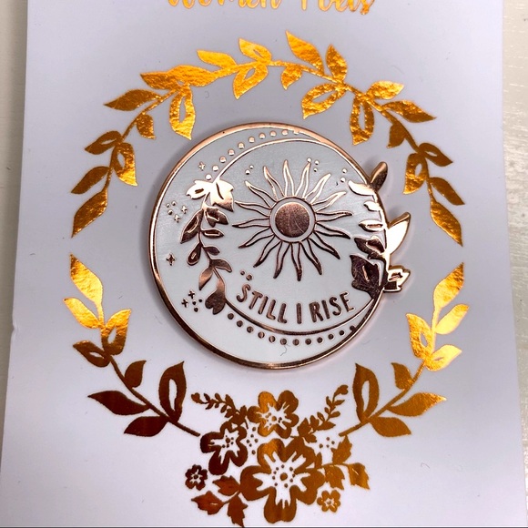 Still I Rise Enamel Pin - Picture 2 of 3